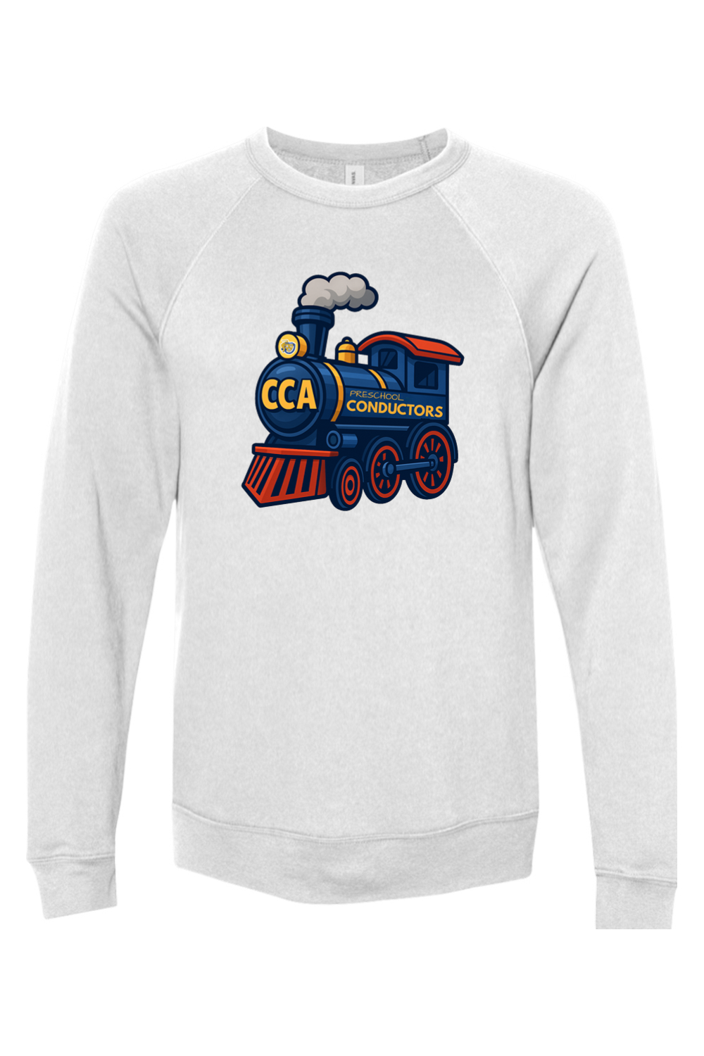 (ADULT) Bella + Canvas Sponge Fleece Raglan Crewneck Sweatshirt - Preschool Conductors
