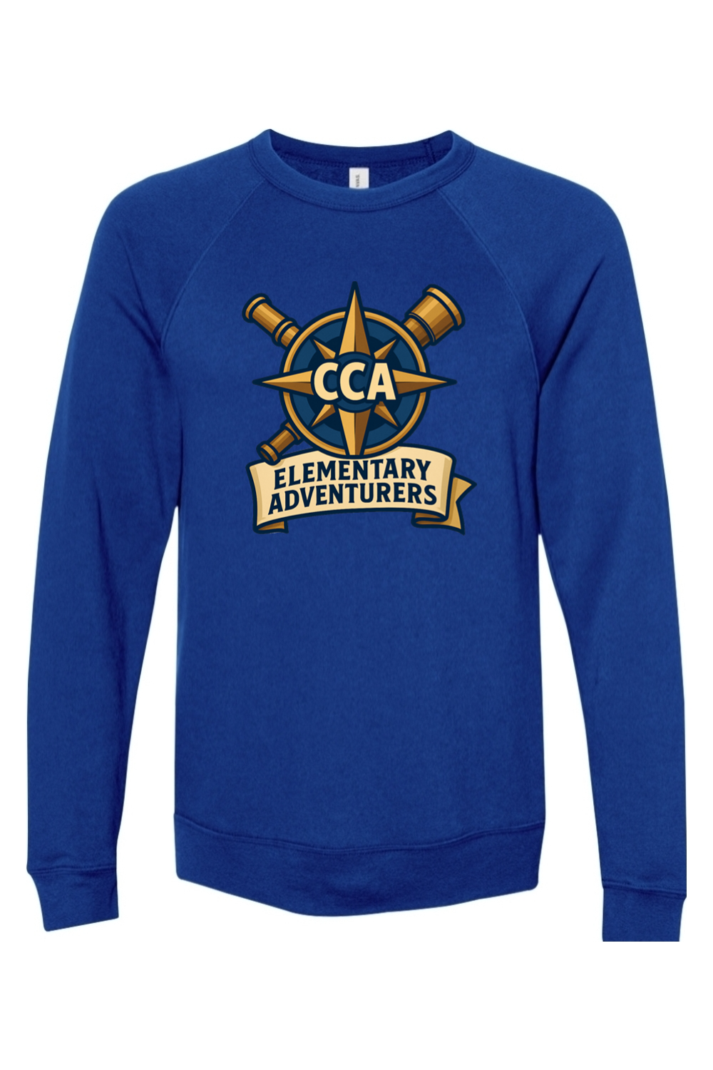 (ADULT) Bella + Canvas Sponge Fleece Raglan Crewneck Sweatshirt - Elementary Adventures