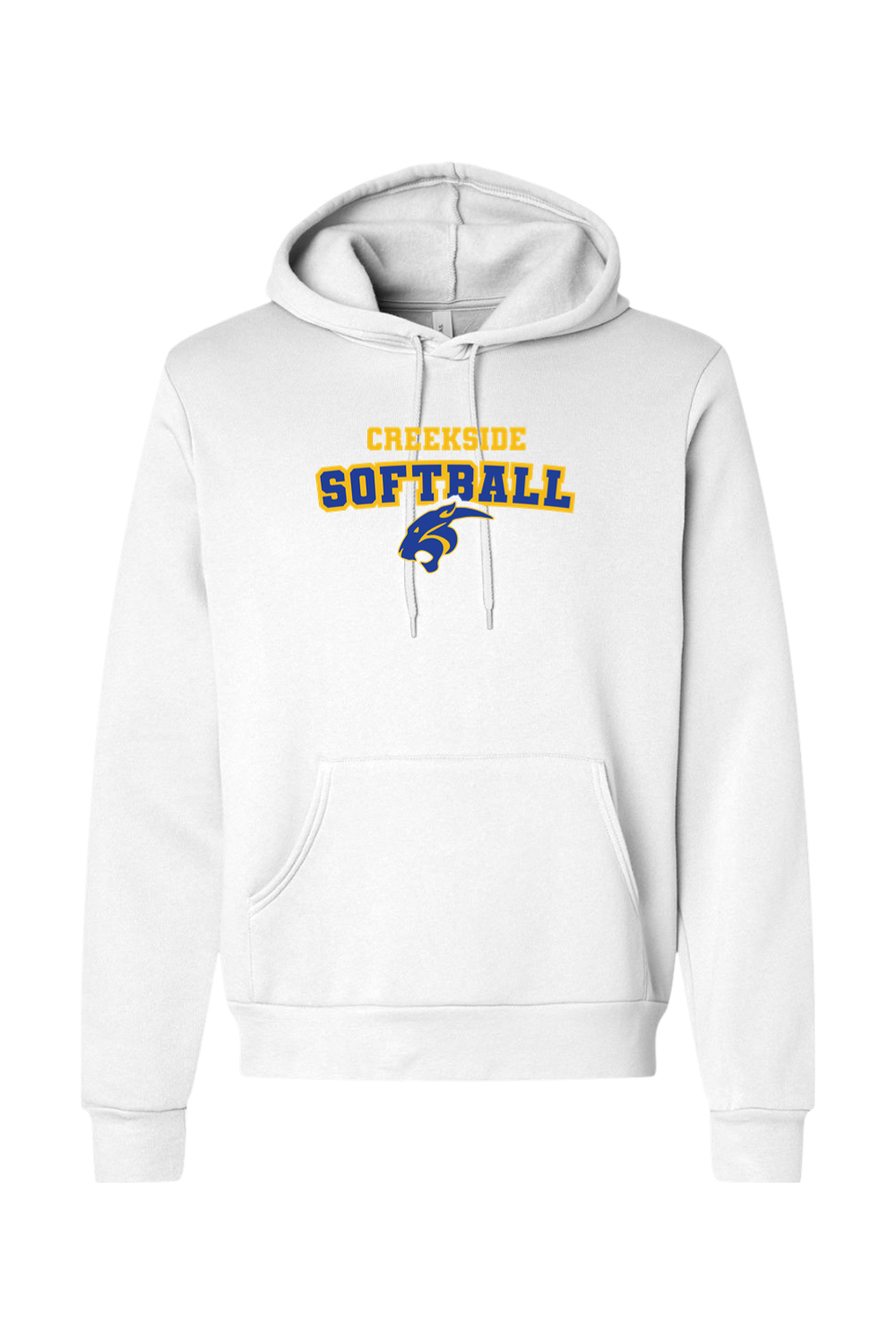 (ADULT) Bella + Canvas Sponge Fleece Hoodie - Softball
