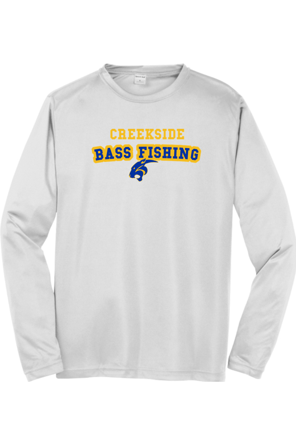 (ADULT) Sport-Tek Long Sleeve PosiCharge Competitor Tee - Bass Fishing