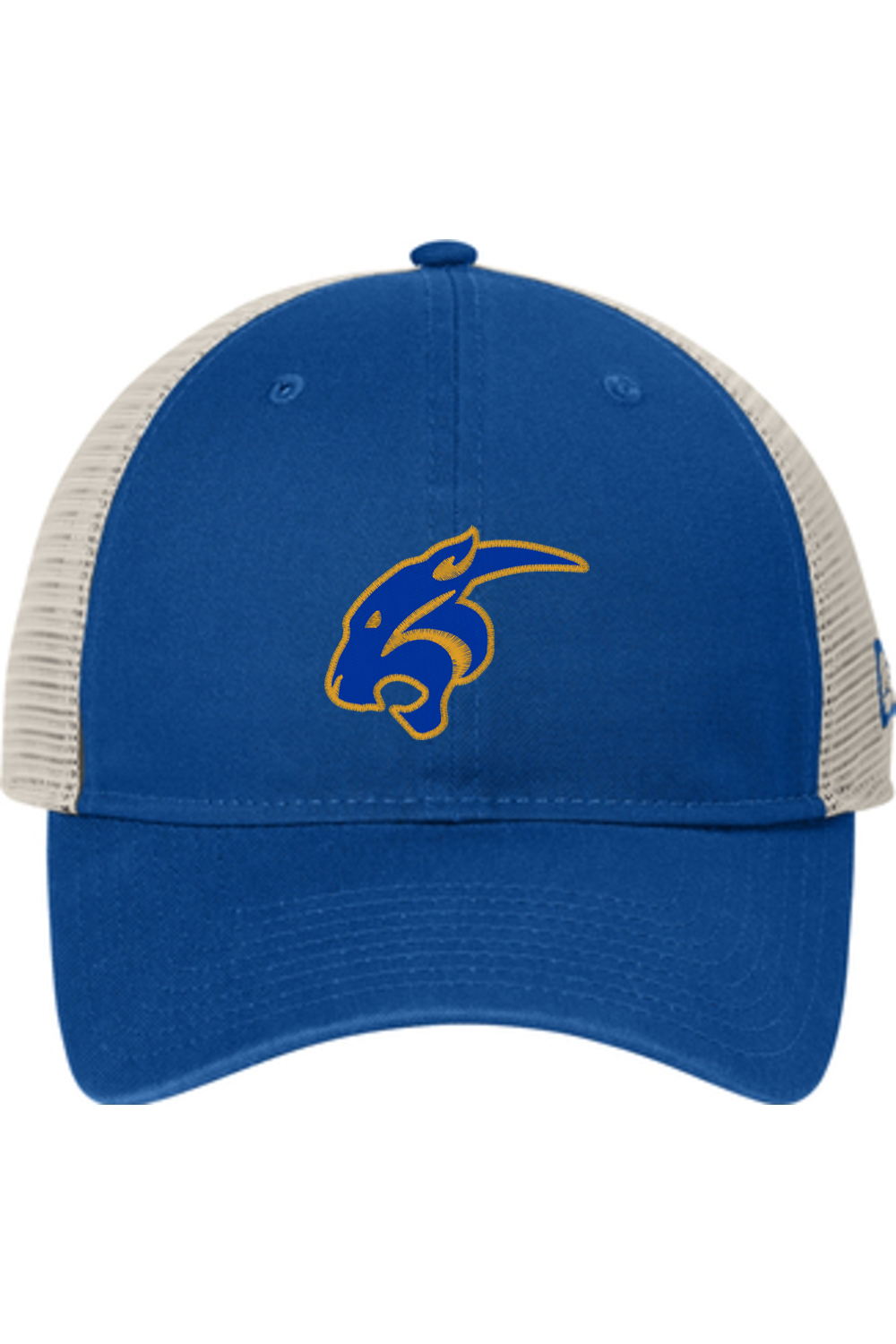 (ADULT) Embroidered New Era 9TWENTY Unstructured Mesh Snapback Cap - Cougar Head