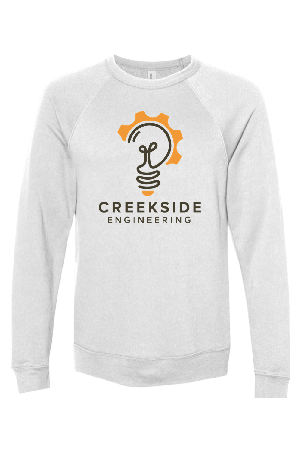 (ADULT) Bella + Canvas Sponge Fleece Raglan Crewneck Sweatshirt - Engineering