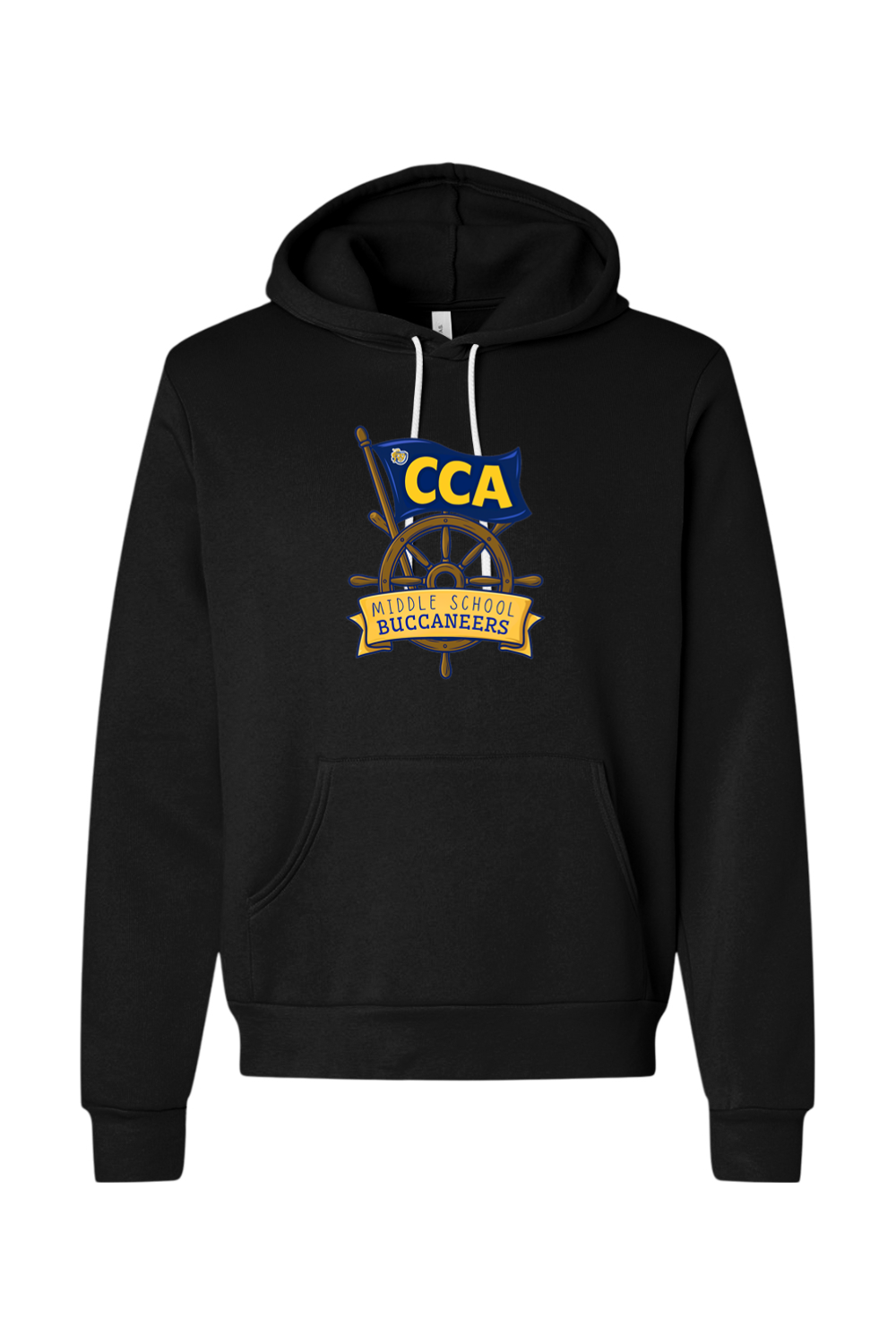 (ADULT) Bella + Canvas Sponge Fleece Hoodie - Middle School Buccaneers