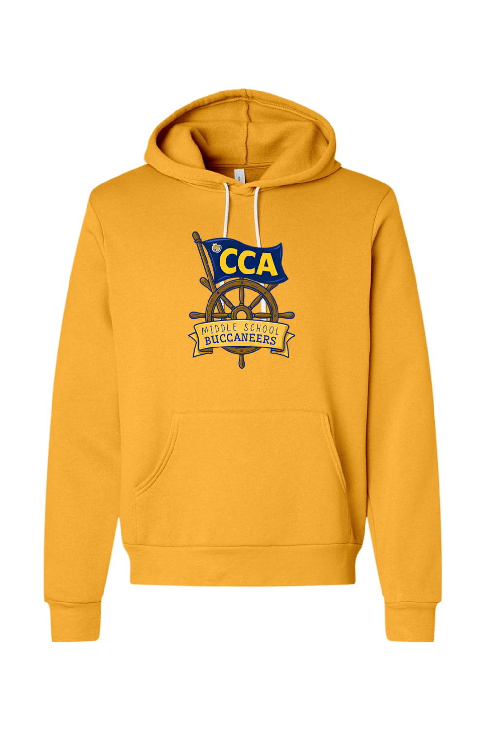 (ADULT) Bella + Canvas Sponge Fleece Hoodie - Middle School Buccaneers