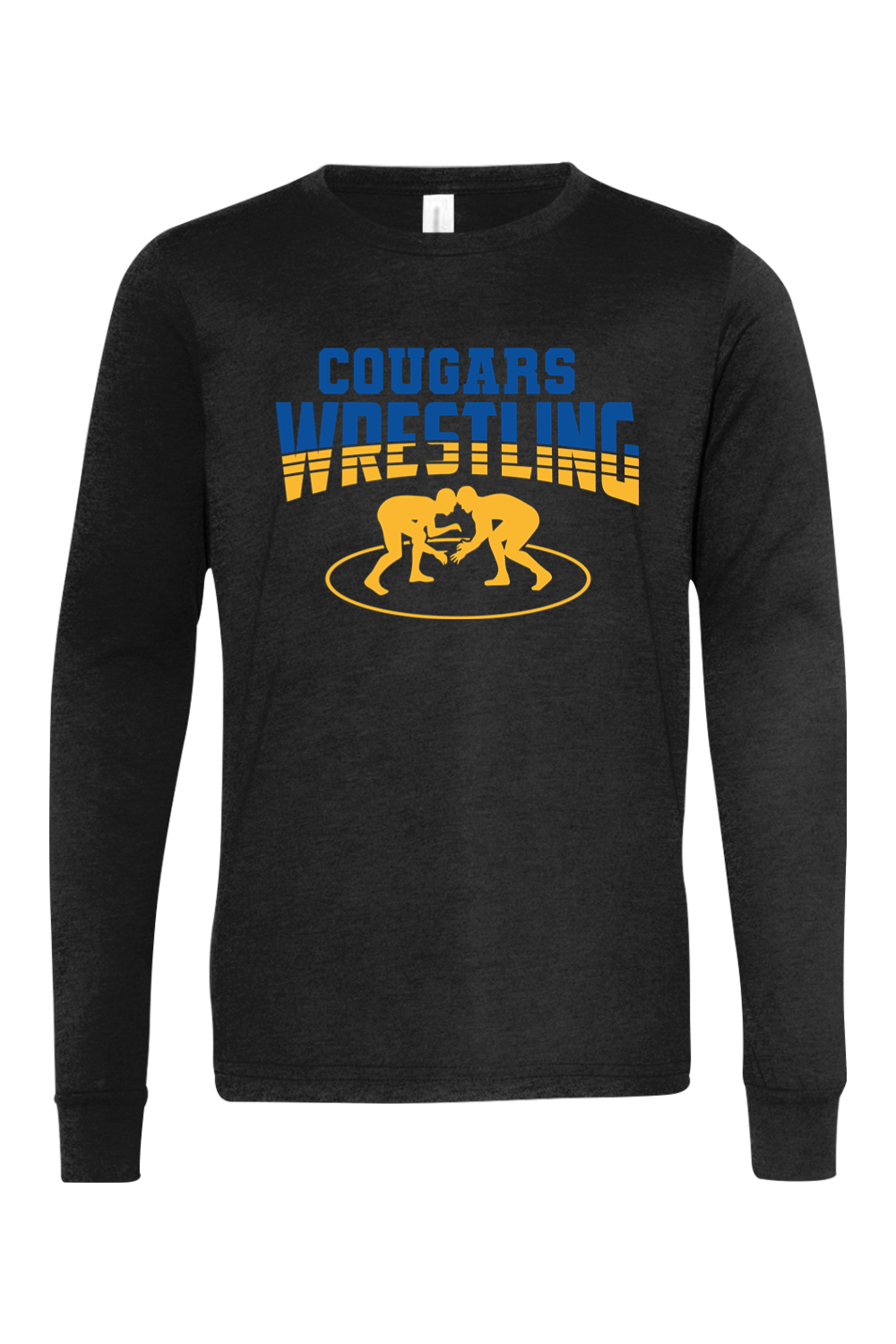 (YOUTH) BELLA + CANVAS Jersey Long Sleeve Tee - Wrestling