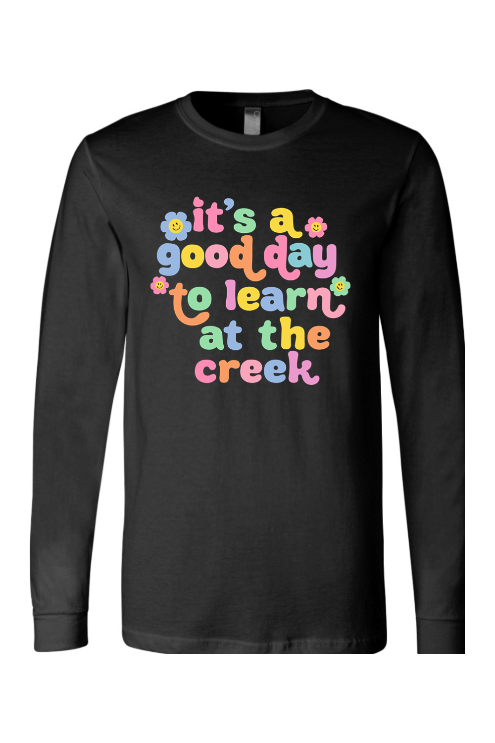 (ADULT) BELLA + CANVAS Unisex Jersey Long Sleeve Tee - A Good Day to Learn