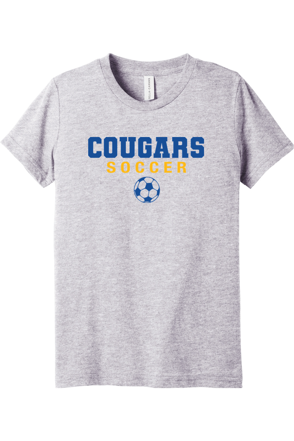 (YOUTH) BELLA+CANVAS Triblend Short Sleeve Tee - Soccer