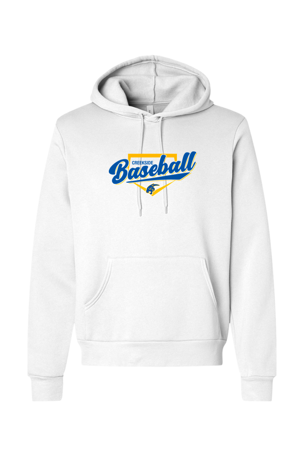 (ADULT) Bella + Canvas Sponge Fleece Hoodie - Baseball