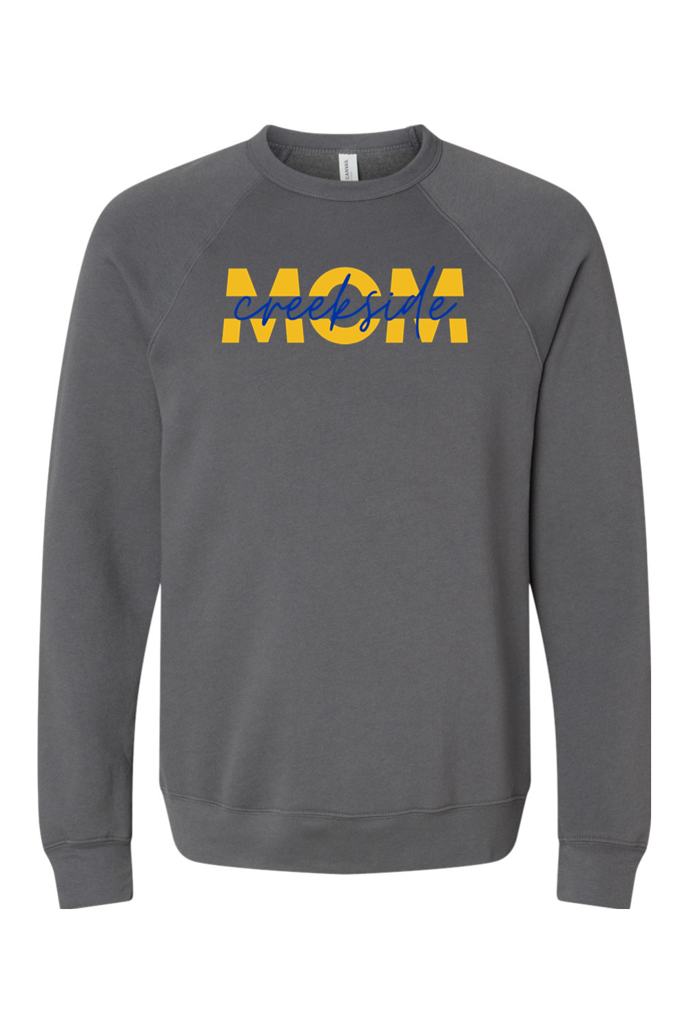 (ADULT) Bella + Canvas Sponge Fleece Raglan Crewneck Sweatshirt - Mom