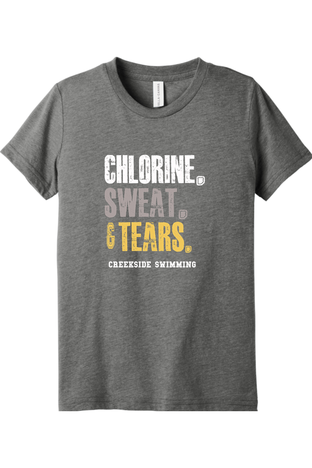 (YOUTH) BELLA+CANVAS Triblend Short Sleeve Tee - Swimming