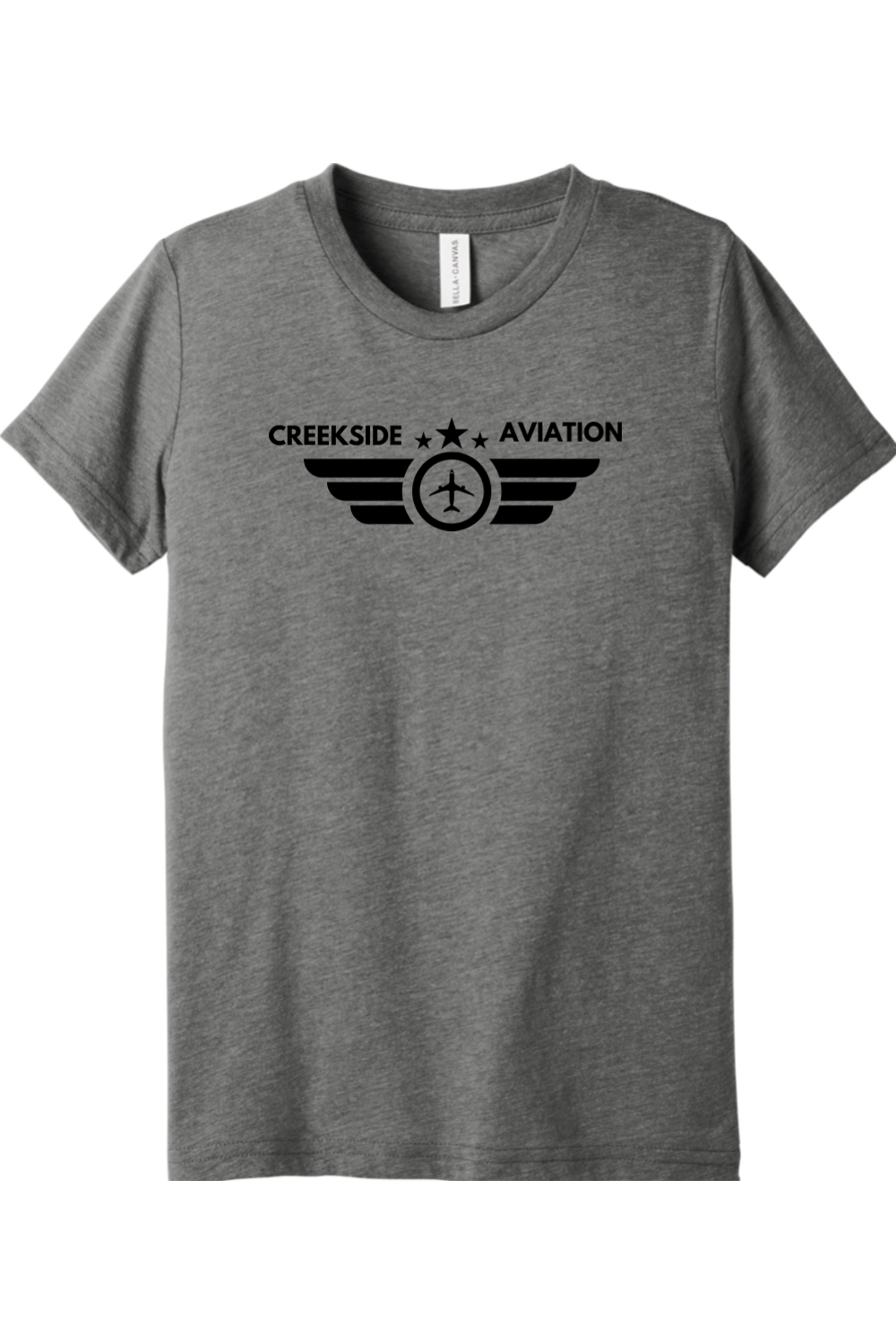 (YOUTH) BELLA+CANVAS Triblend Short Sleeve Tee - Aviation