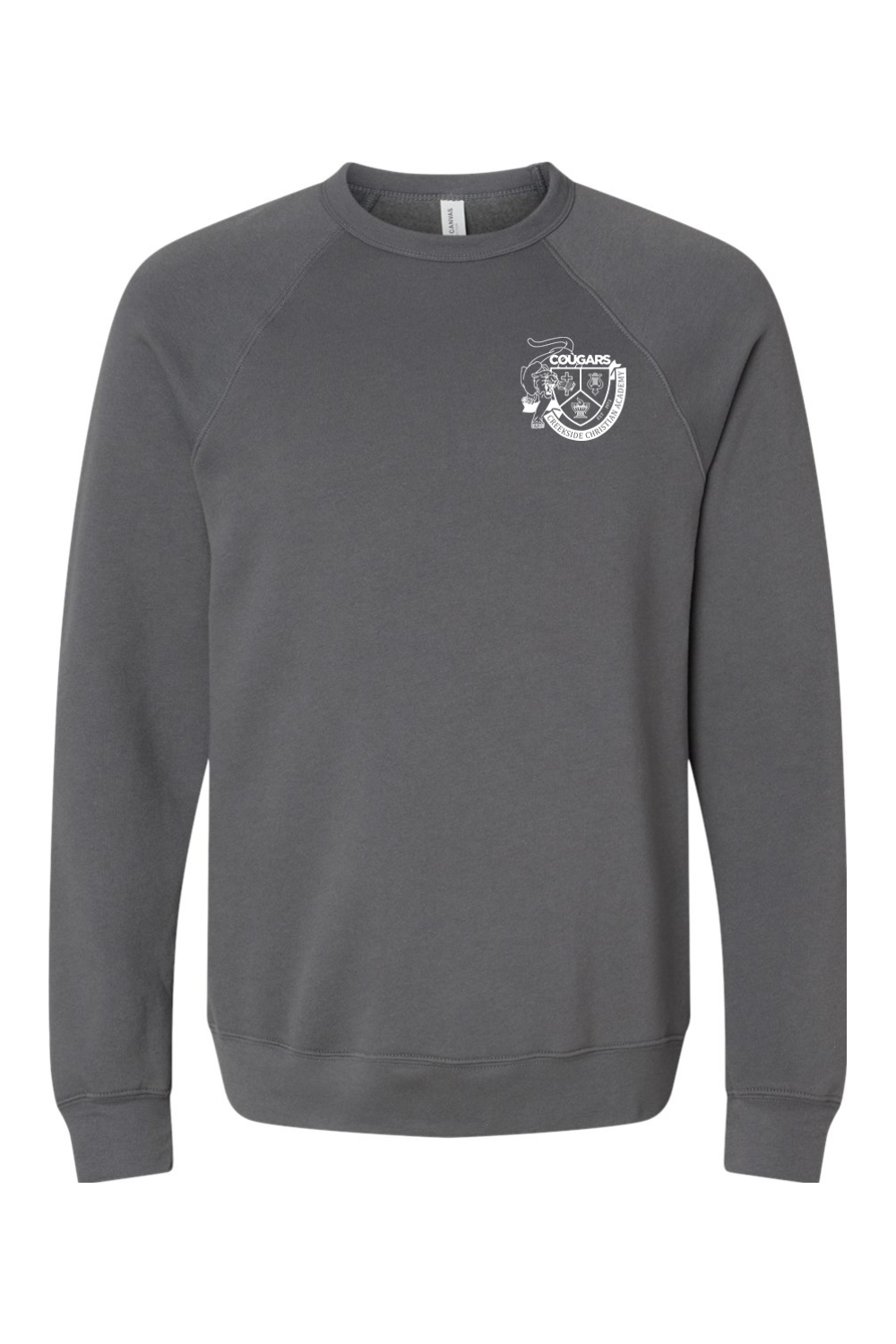 (ADULT) Bella + Canvas Sponge Fleece Raglan Crewneck Sweatshirt - Made for More