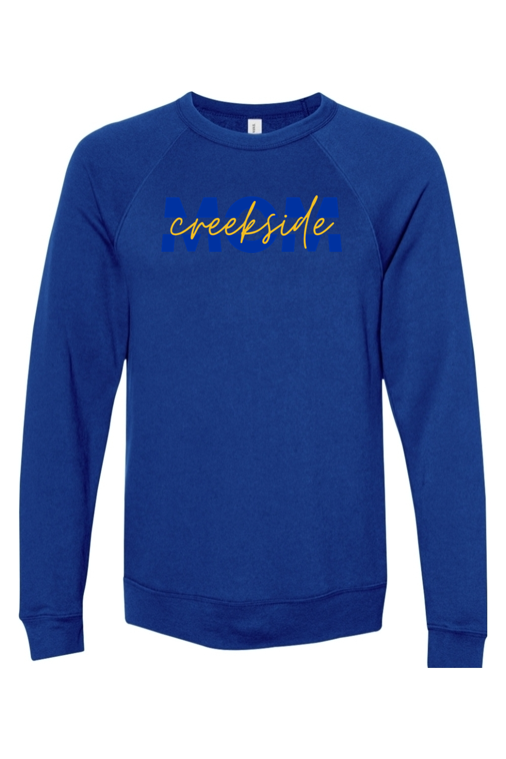 (ADULT) Bella + Canvas Sponge Fleece Raglan Crewneck Sweatshirt - Mom