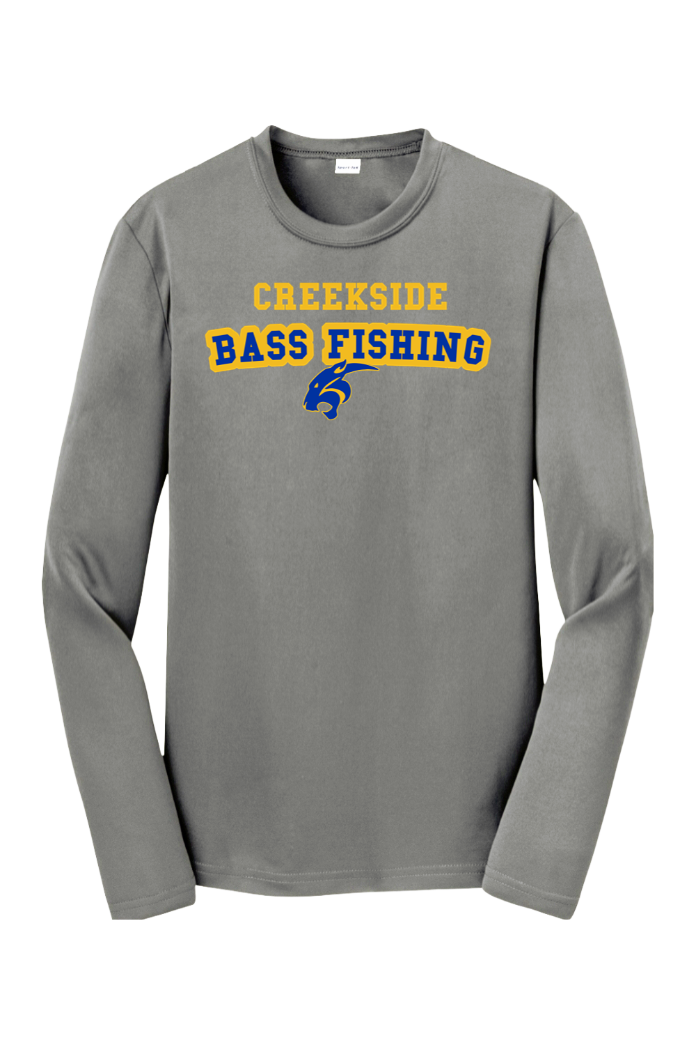 (YOUTH) Sport-Tek Long Sleeve Performance Tee - Bass Fishing