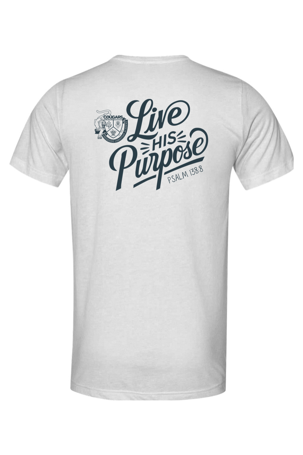(ADULT) Bella + Canvas Triblend Short Sleeve Tee - Live His Purpose