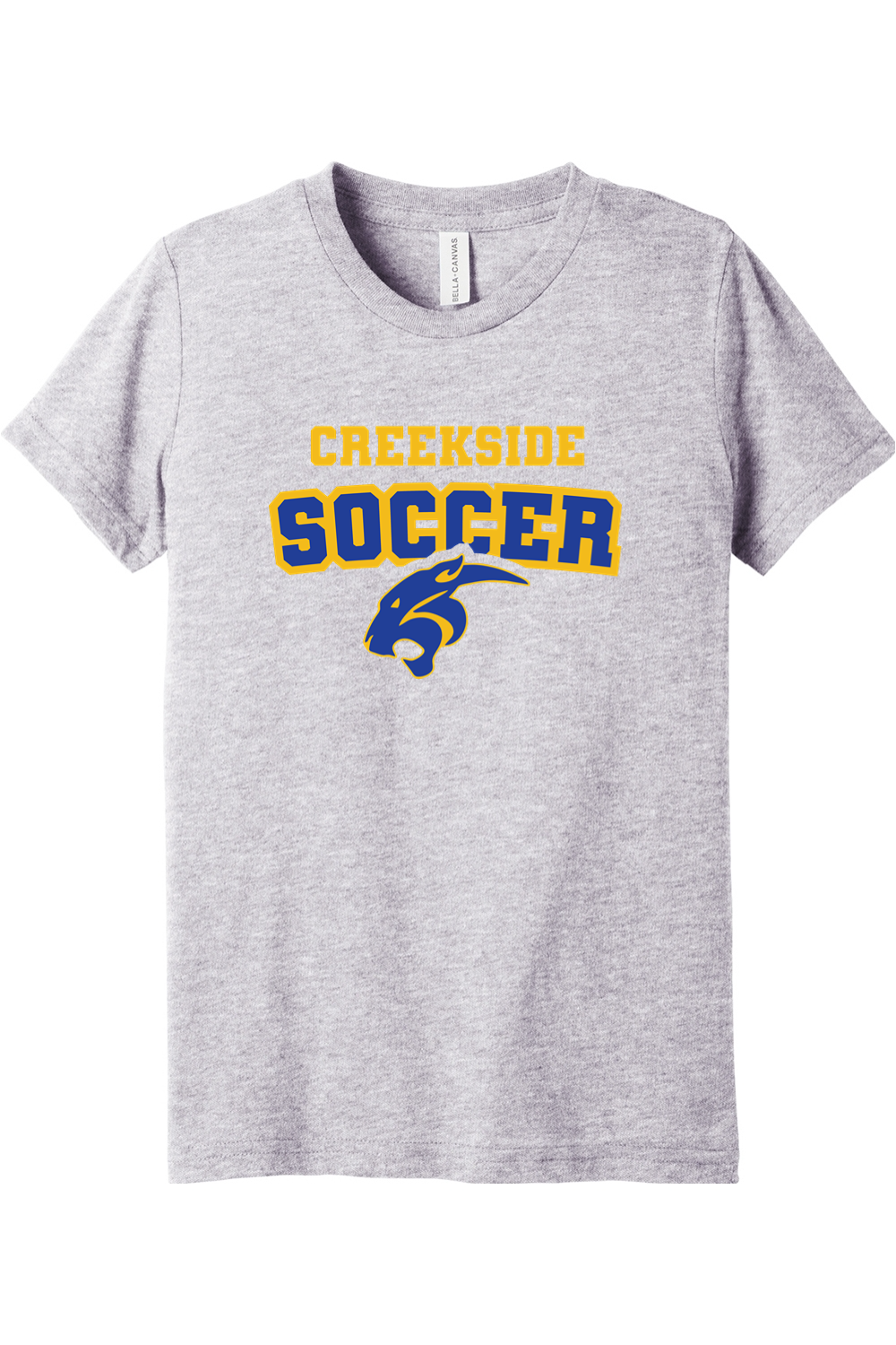 (YOUTH) BELLA+CANVAS Triblend Short Sleeve Tee - Soccer