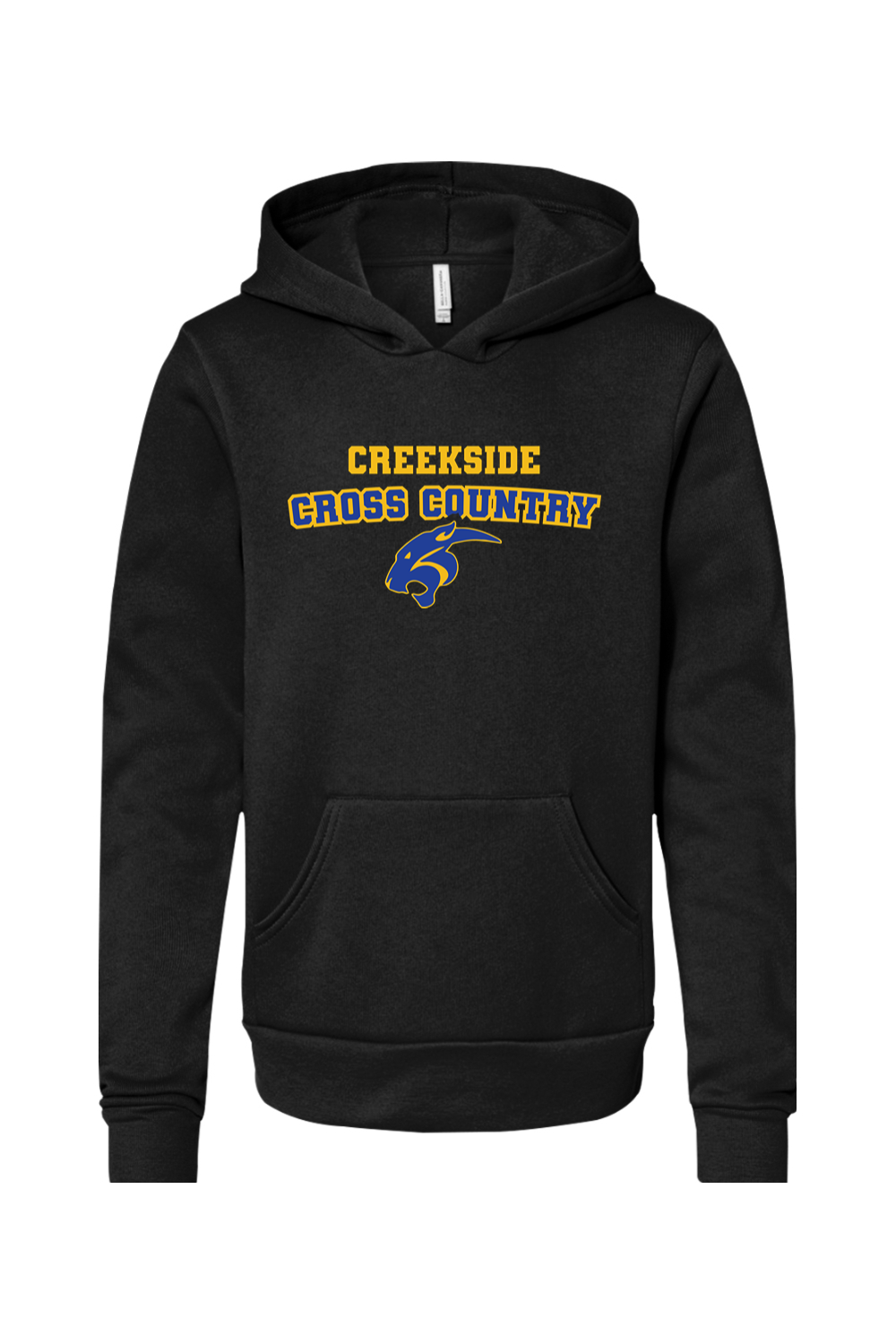 (YOUTH) Bella + Canvas Sponge Fleece Pullover Hoodie - Cross Country