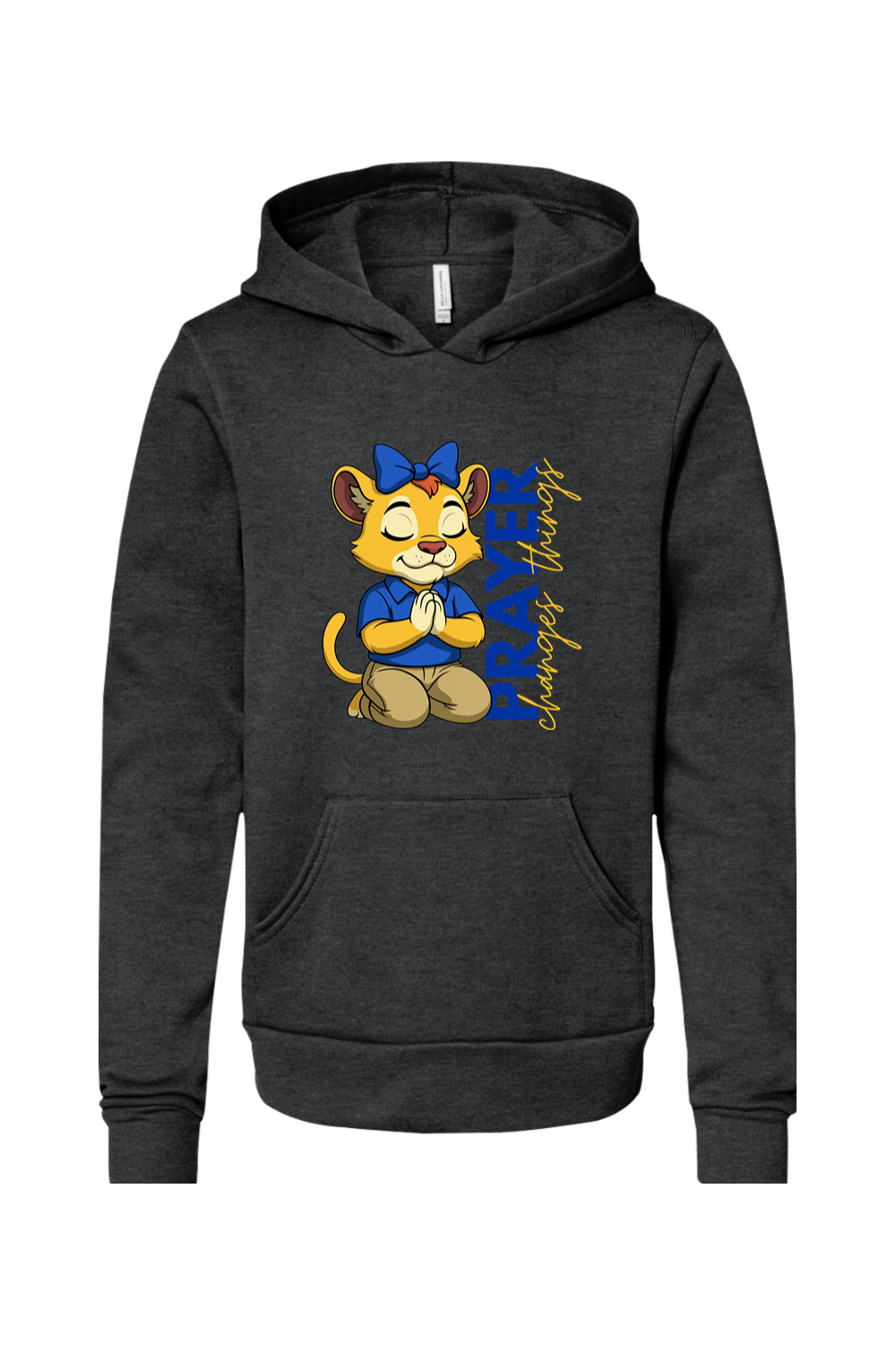 (YOUTH) Bella + Canvas Sponge Fleece Pullover Hoodie - Roary Prayer