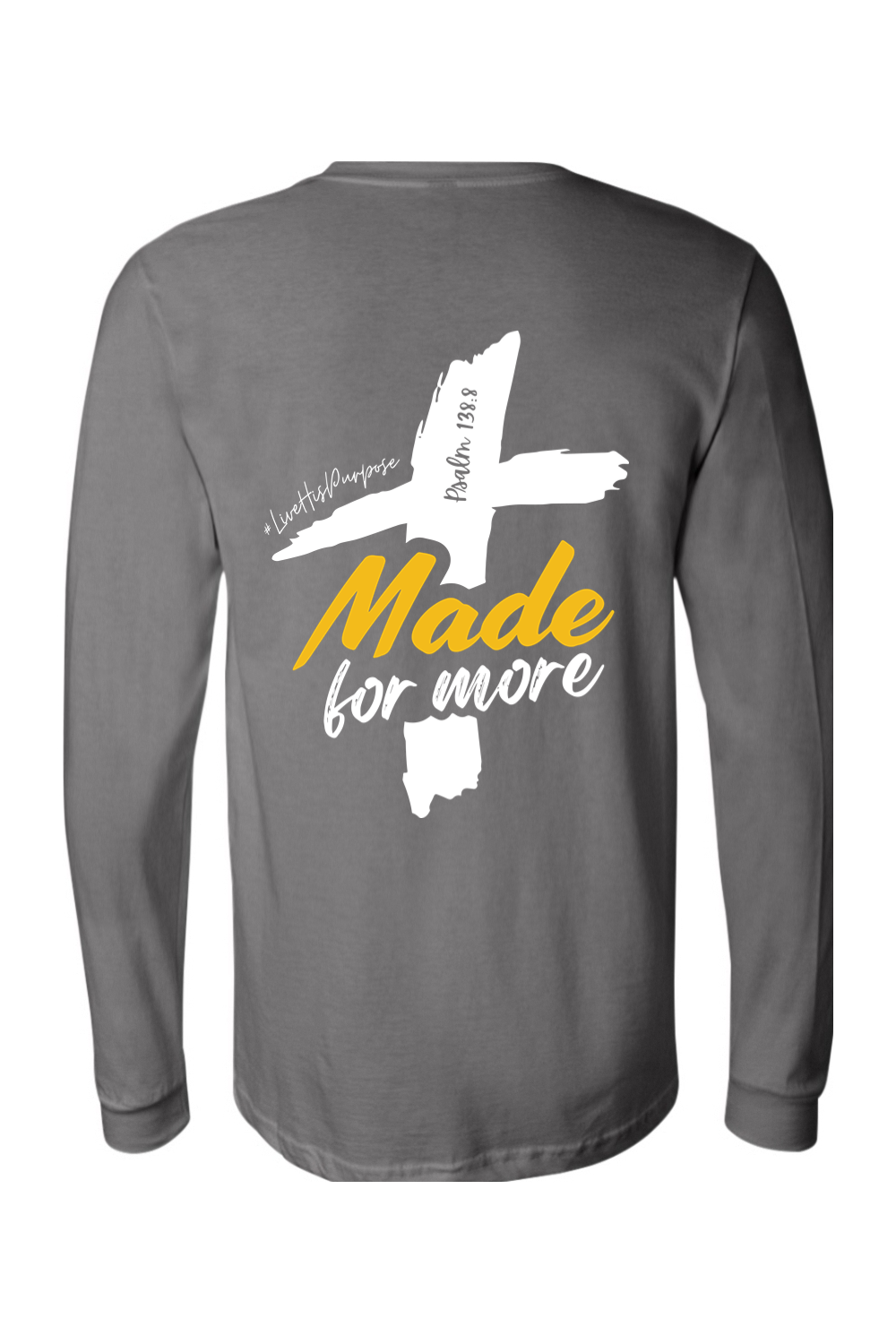 (ADULT) BELLA + CANVAS Unisex Jersey Long Sleeve Tee - Made for More