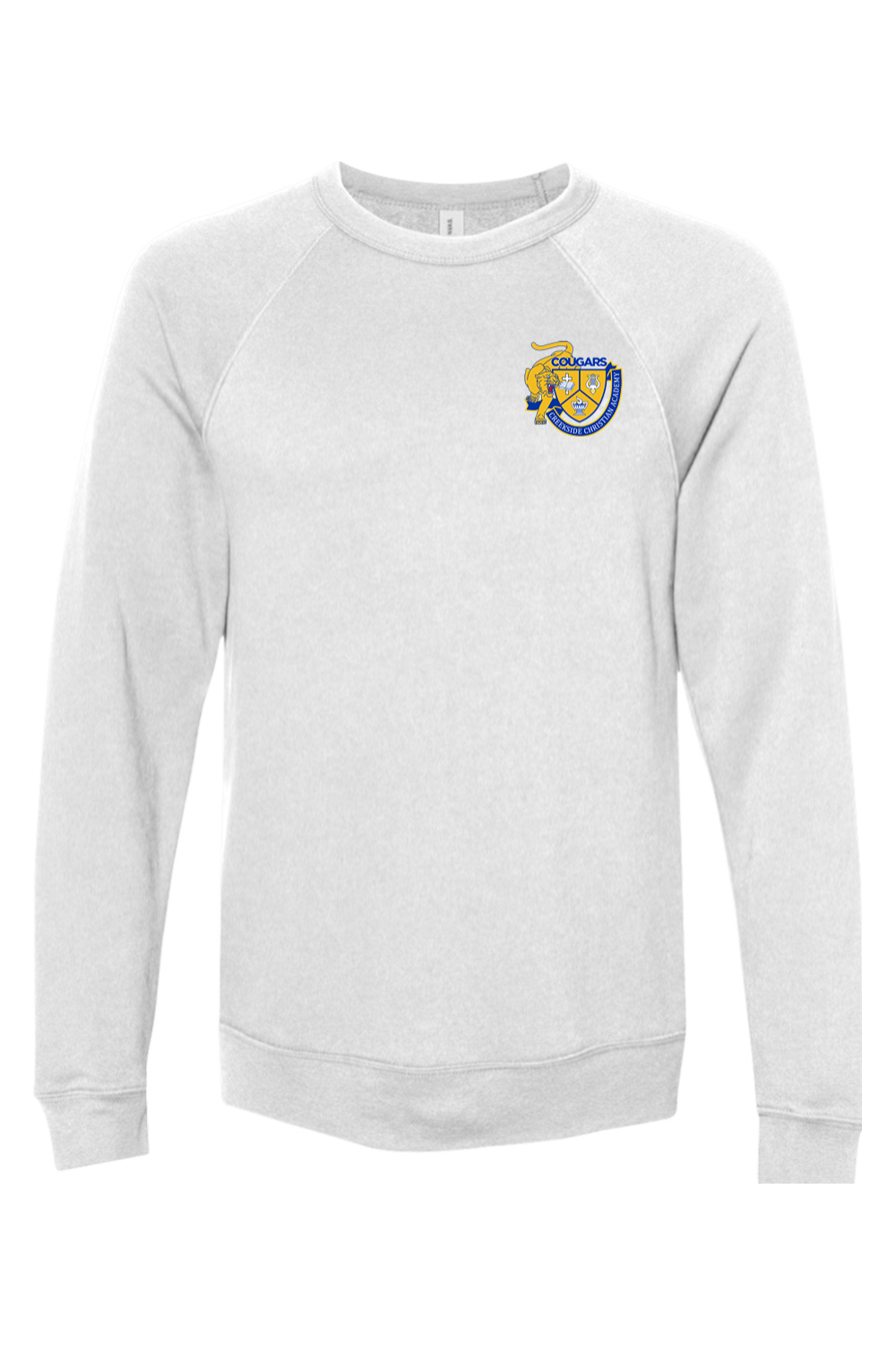 (ADULT) Bella + Canvas Sponge Fleece Raglan Crewneck Sweatshirt - Robotics