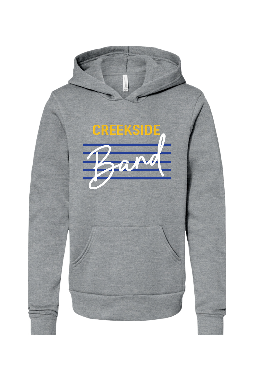 (YOUTH) Bella + Canvas Sponge Fleece Pullover Hoodie - Band