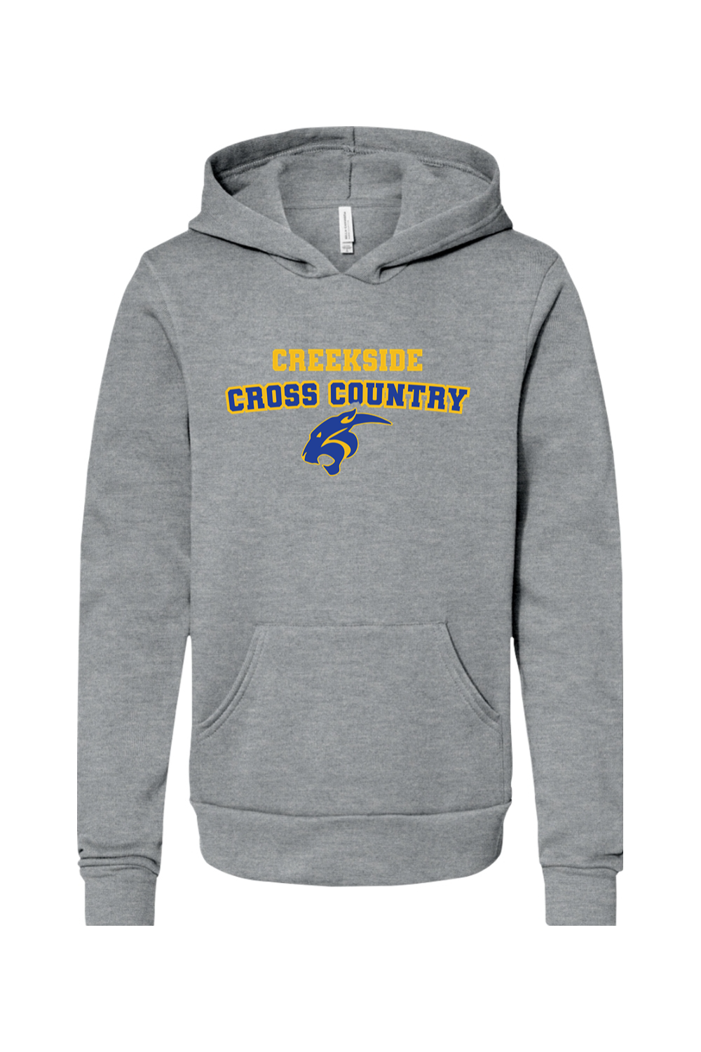 (YOUTH) Bella + Canvas Sponge Fleece Pullover Hoodie - Cross Country