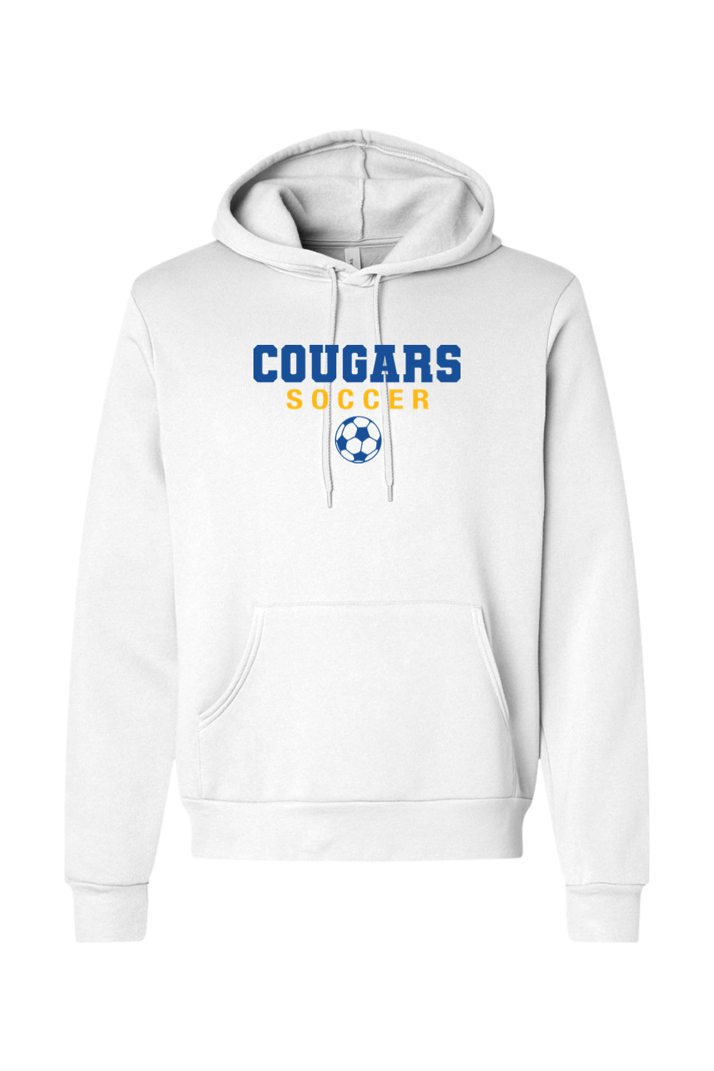 (ADULT) Bella + Canvas Sponge Fleece Hoodie - Soccer