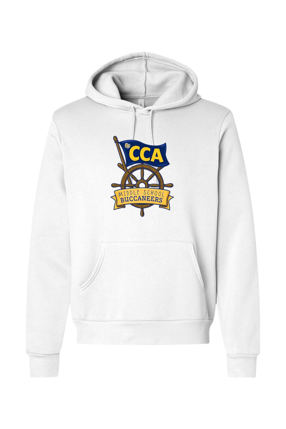 (ADULT) Bella + Canvas Sponge Fleece Hoodie - Middle School Buccaneers