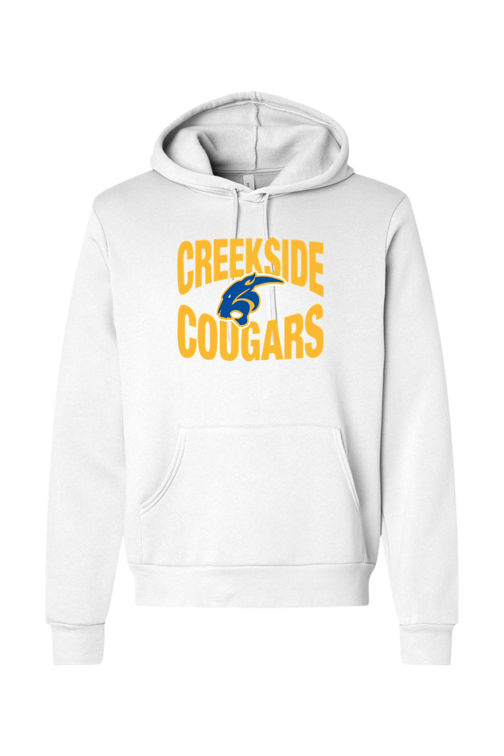 (ADULT) Bella + Canvas Sponge Fleece Hoodie - Creekside Cougars