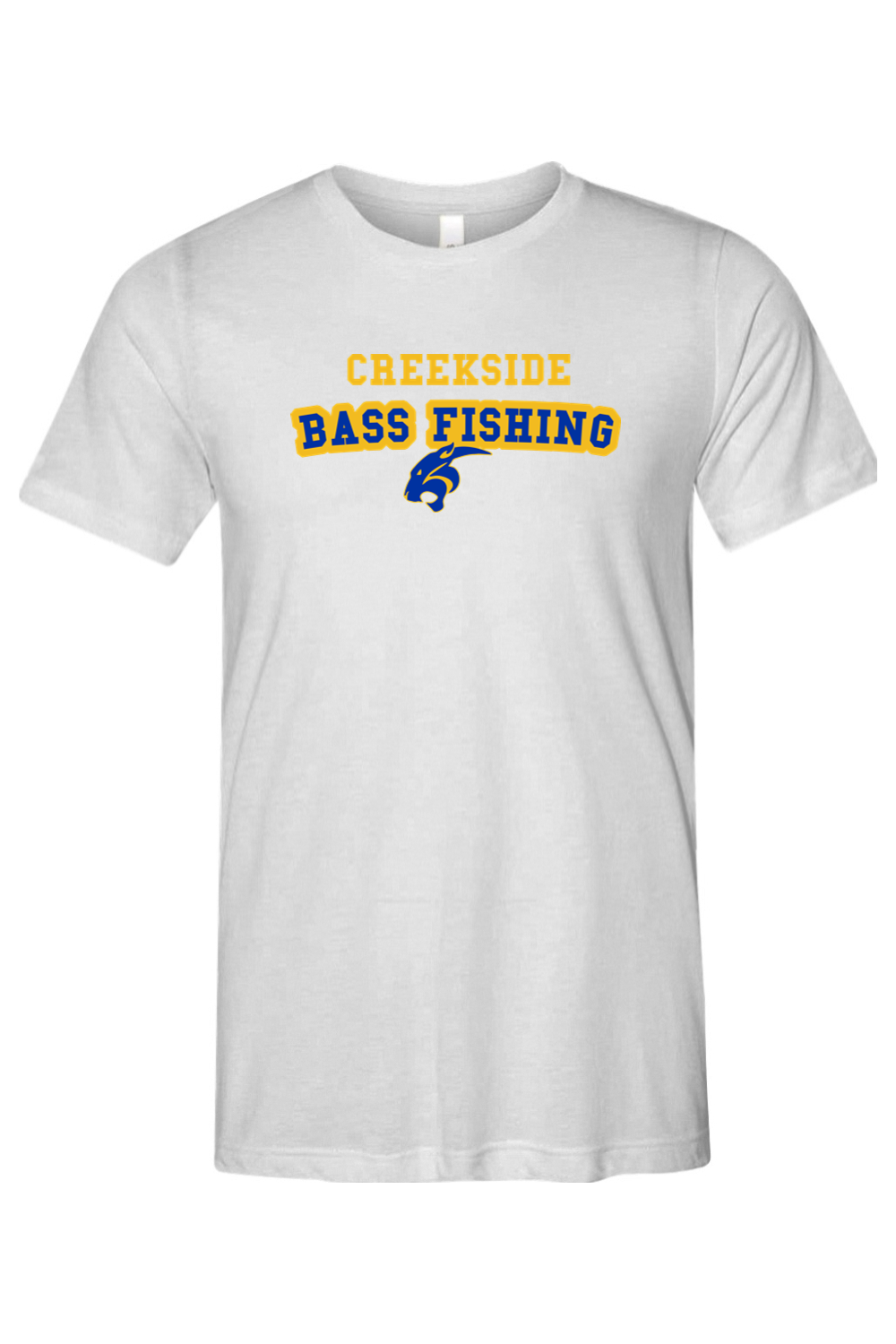 (ADULT) Bella + Canvas Triblend Short Sleeve Tee - Bass Fishing