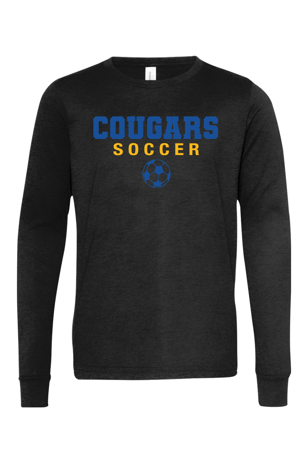 (YOUTH) BELLA + CANVAS Jersey Long Sleeve Tee - Soccer