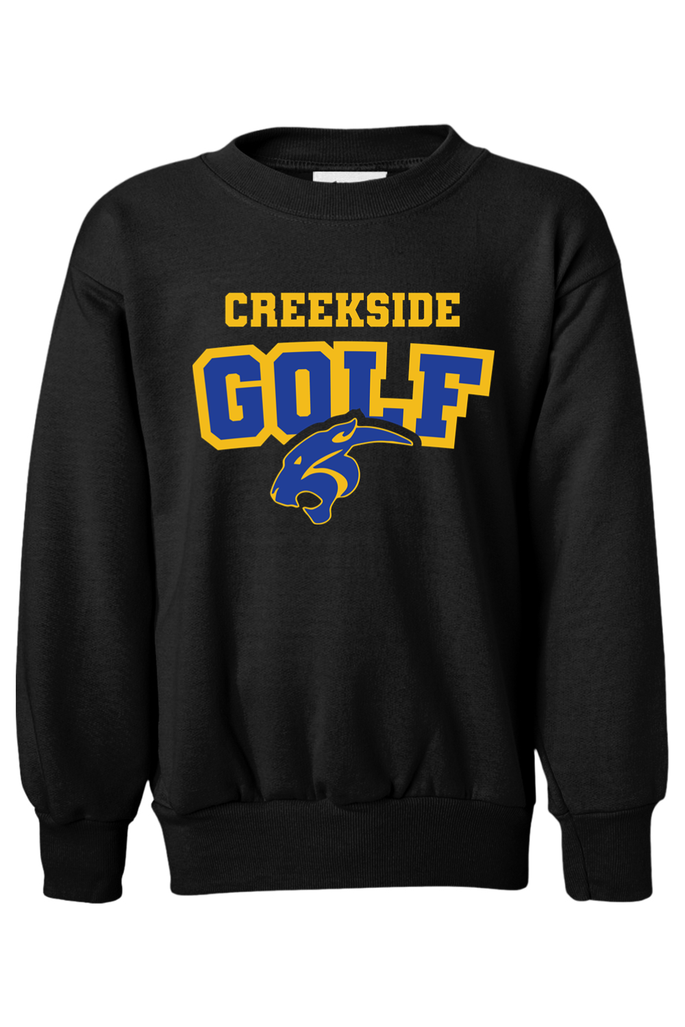 (YOUTH) Hanes Ecosmart Youth Crewneck Sweatshirt - Golf