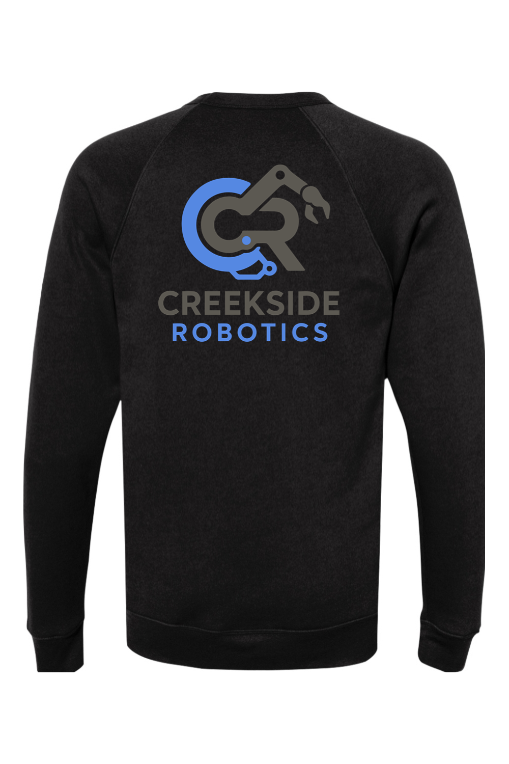 (ADULT) Bella + Canvas Sponge Fleece Raglan Crewneck Sweatshirt - Robotics