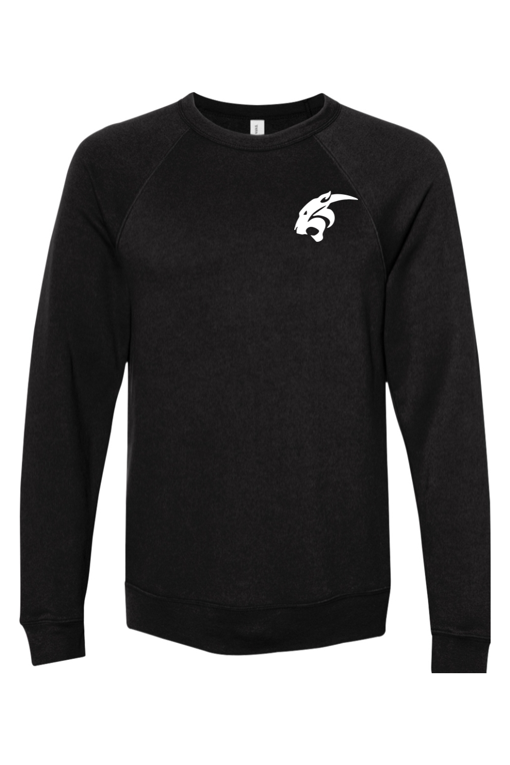 (ADULT) Bella + Canvas Sponge Fleece Raglan Crewneck Sweatshirt - Bass Fishing