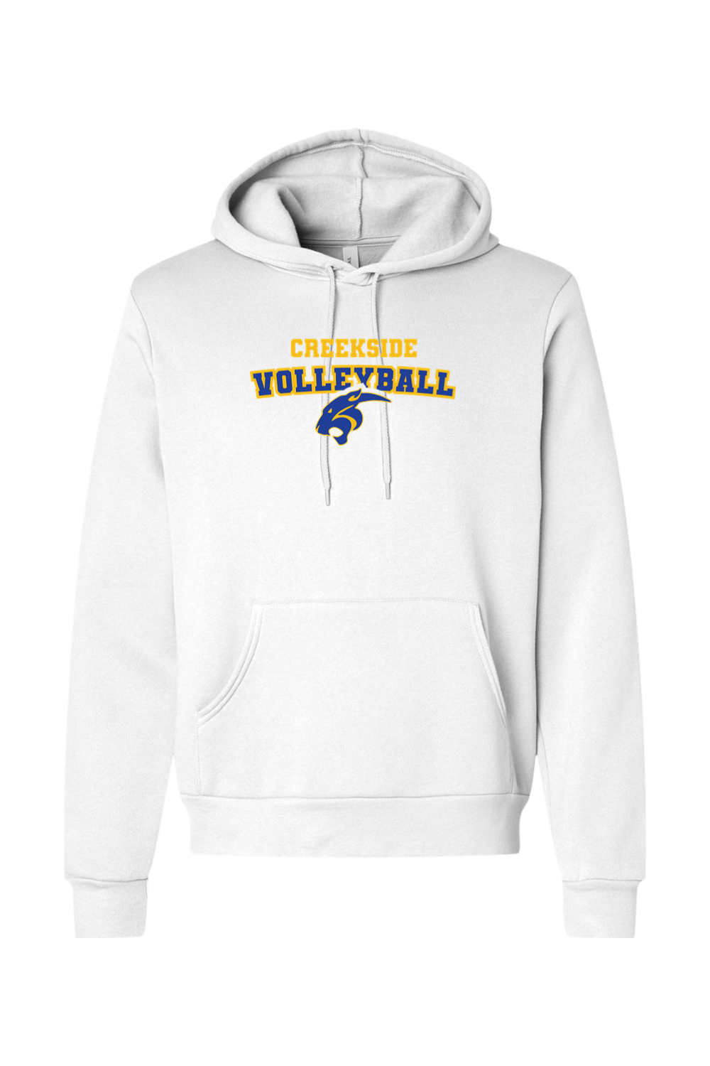 (ADULT) Bella + Canvas Sponge Fleece Hoodie - Volleyball