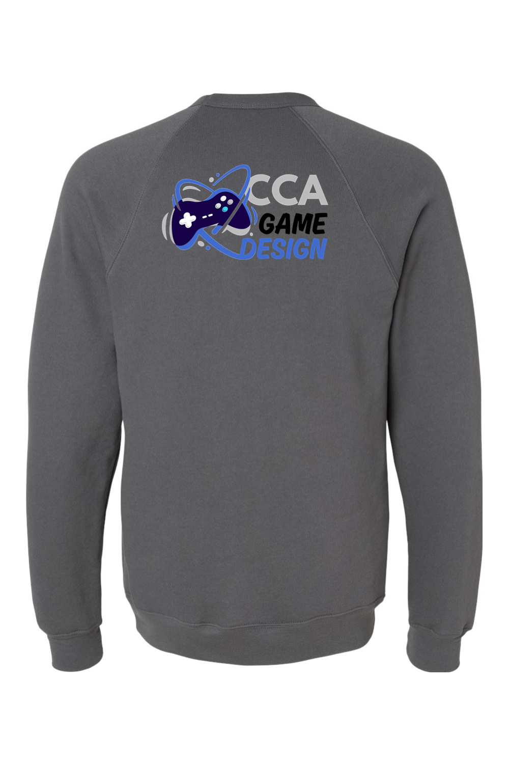 (ADULT) Bella + Canvas Sponge Fleece Raglan Crewneck Sweatshirt - Game Design