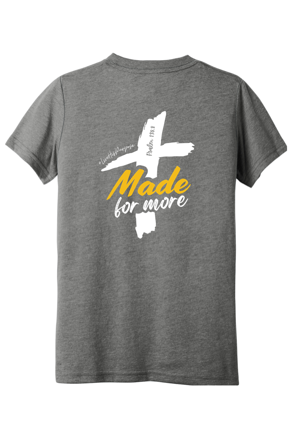 (YOUTH) BELLA+CANVAS Triblend Short Sleeve Tee - Made for More