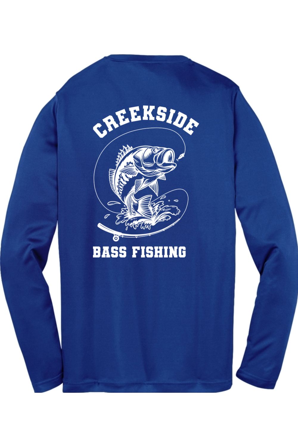 (YOUTH) Sport-Tek Long Sleeve Performance Tee - Bass Fishing