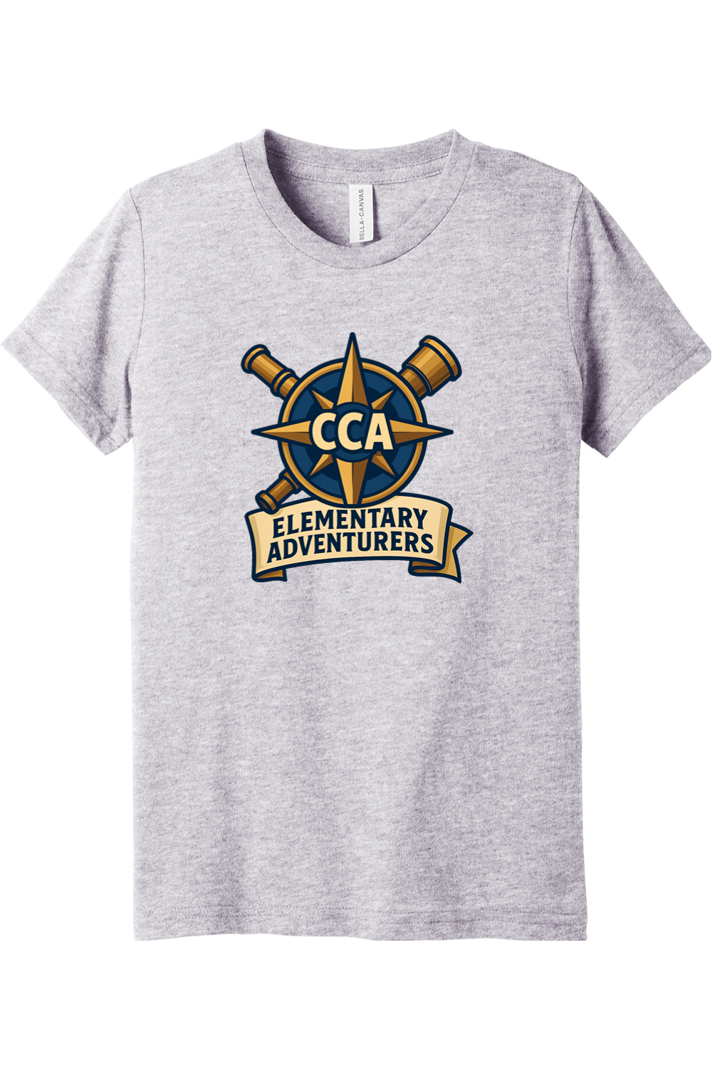 (YOUTH) BELLA+CANVAS Triblend Short Sleeve Tee - Elementary Adventures