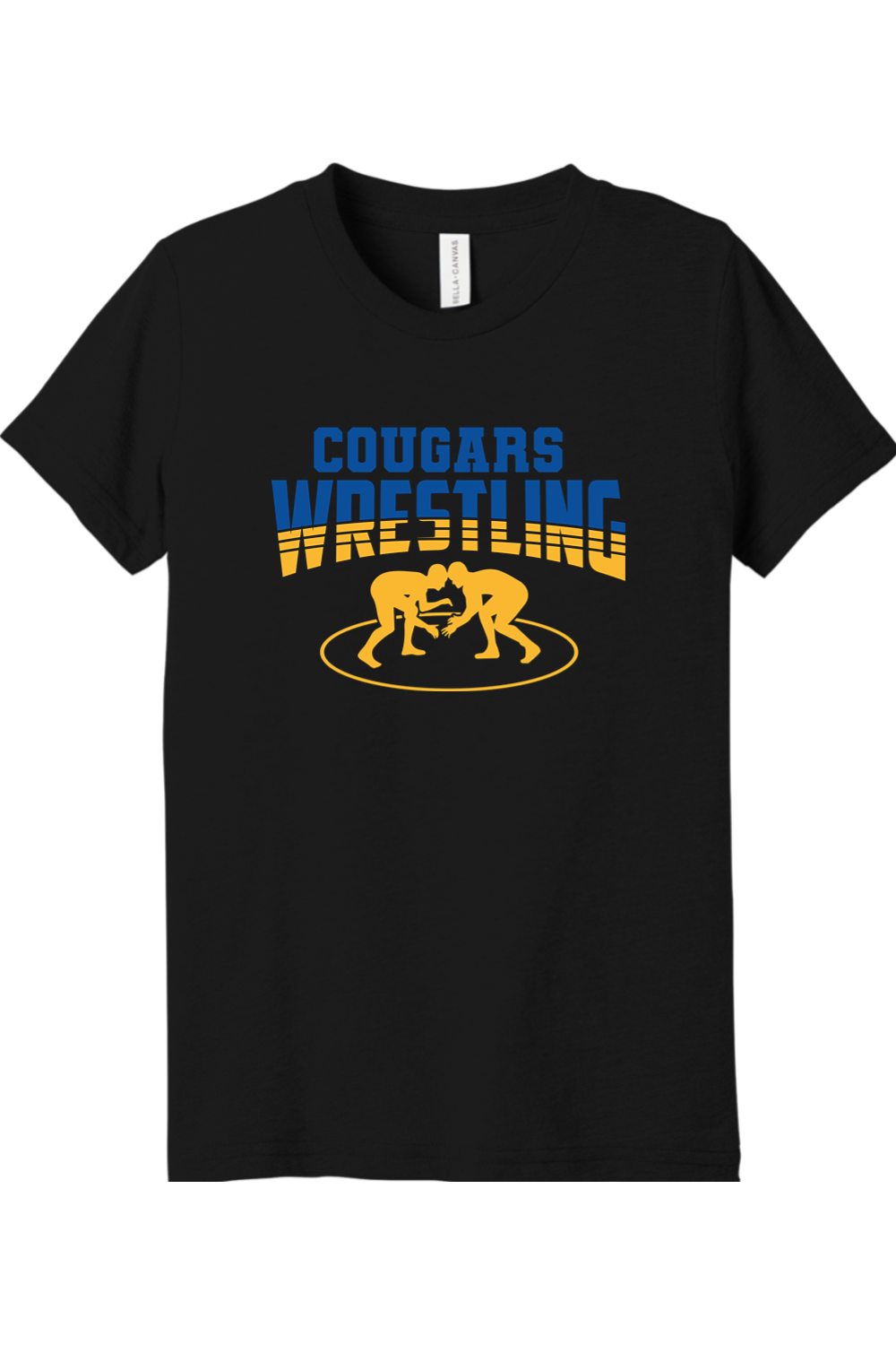 (YOUTH) BELLA+CANVAS Triblend Short Sleeve Tee - Wrestling