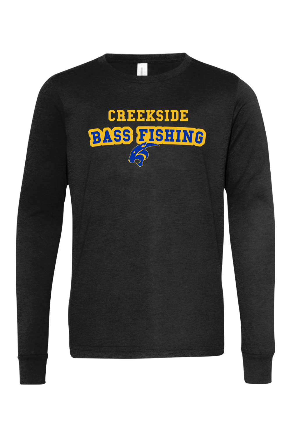 (YOUTH) BELLA + CANVAS Jersey Long Sleeve Tee - Bass Fishing