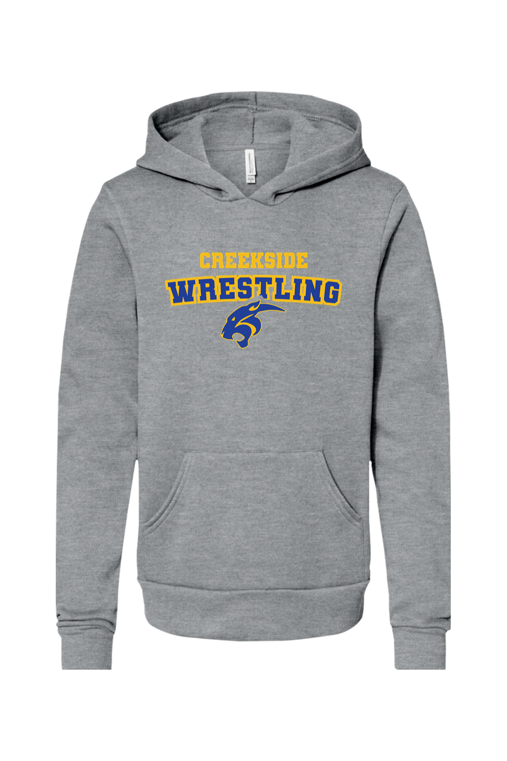 (YOUTH) Bella + Canvas Sponge Fleece Pullover Hoodie - Wrestling