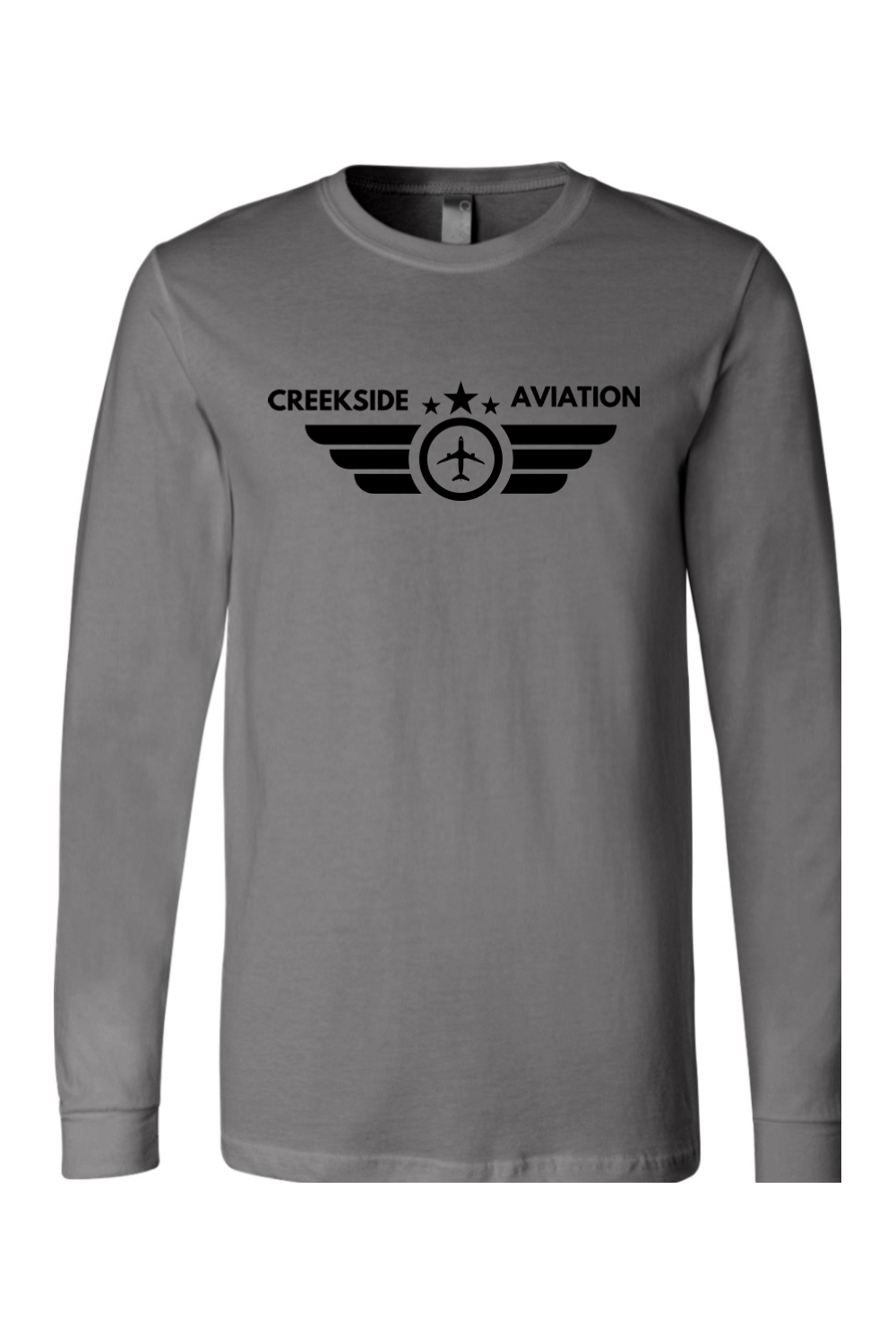 (ADULT) BELLA + CANVAS Unisex Jersey Long Sleeve Tee - Aviation
