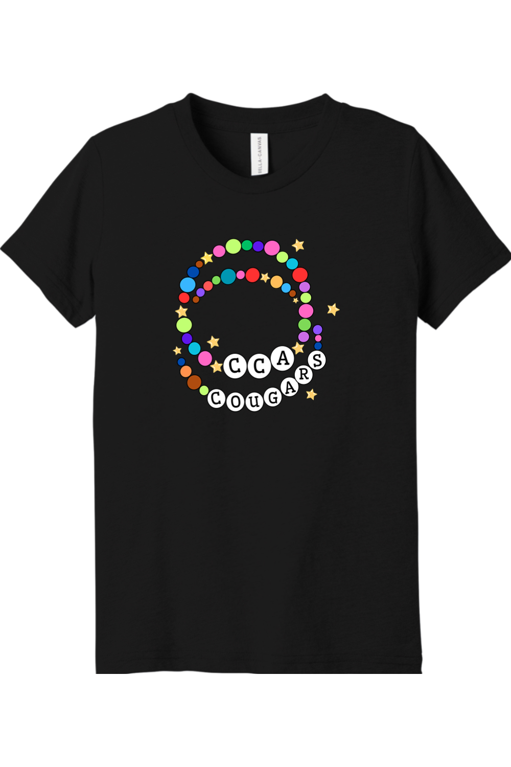 (YOUTH) BELLA+CANVAS Triblend Short Sleeve Tee - CCA Cougars