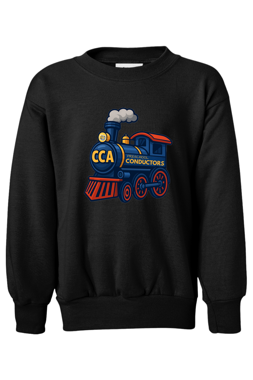 (YOUTH) Hanes Ecosmart Youth Crewneck Sweatshirt - Preschool Conductors