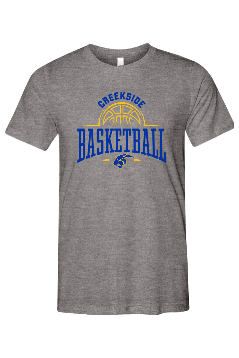 (ADULT) Bella + Canvas Triblend Short Sleeve Tee - Basketball