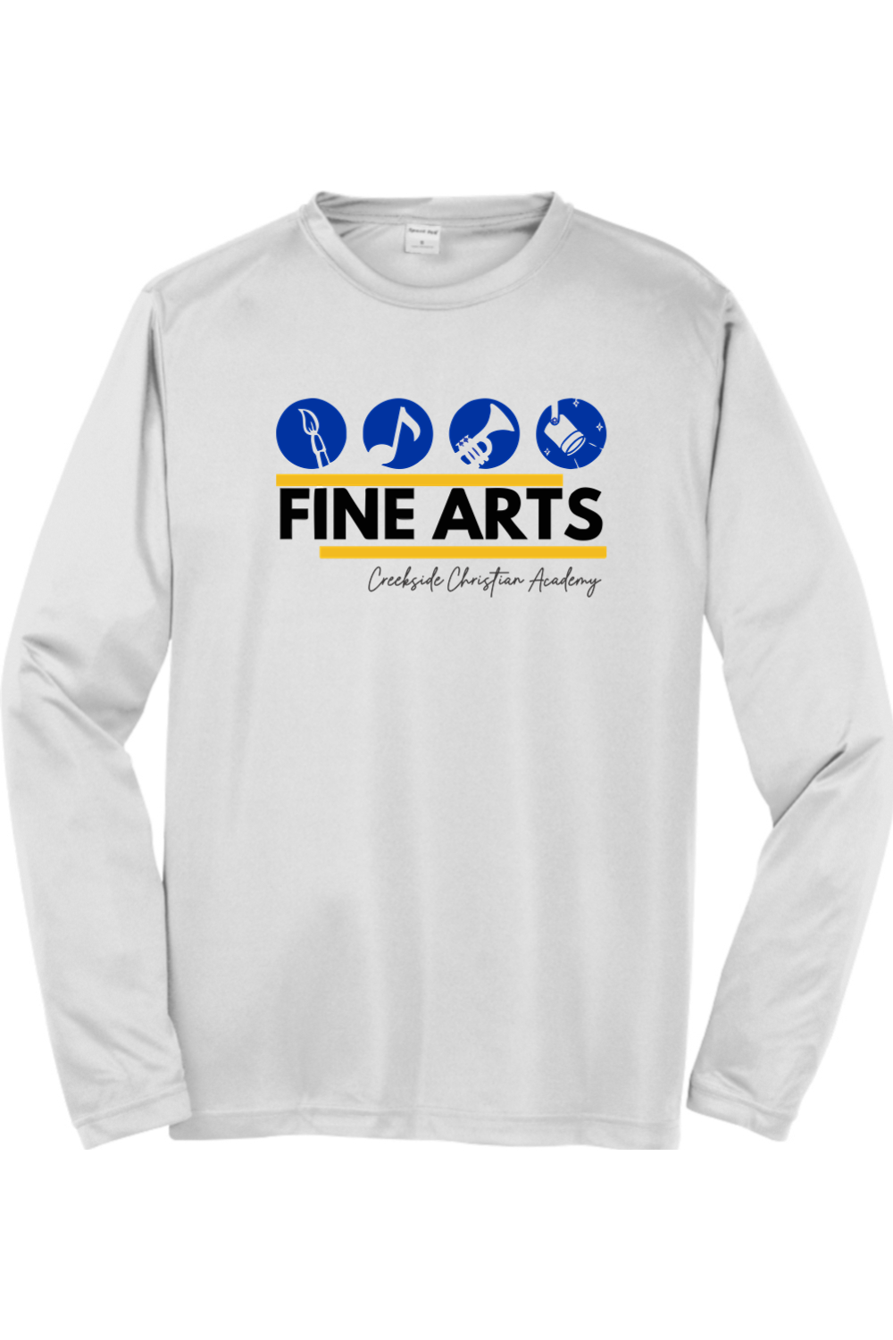 (ADULT) Sport-Tek Long Sleeve PosiCharge Competitor Tee - Fine Arts