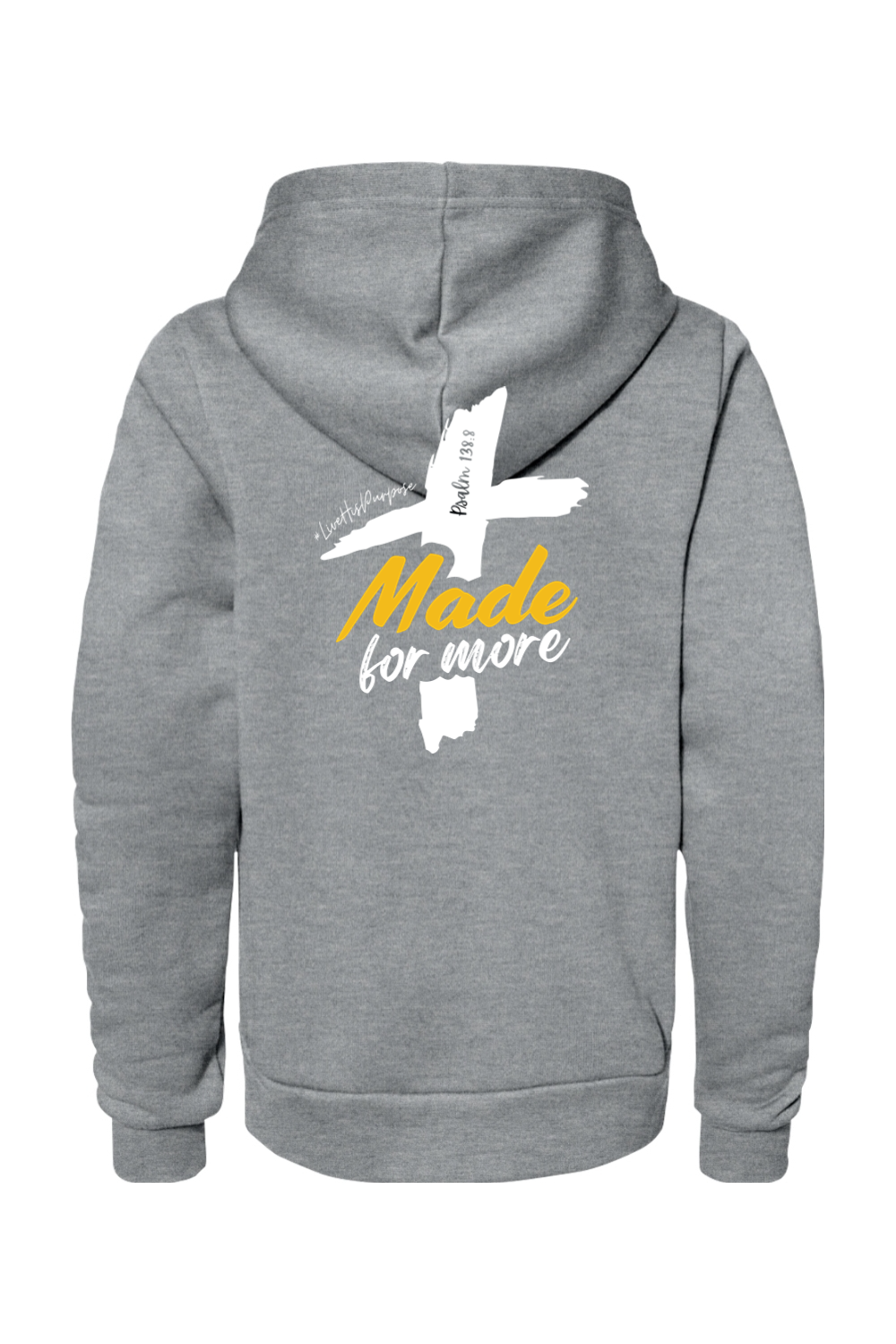 (YOUTH) Bella + Canvas Sponge Fleece Pullover Hoodie - Made for More