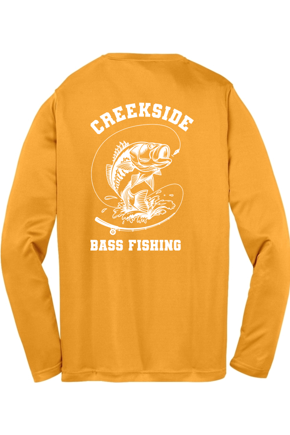 (YOUTH) Sport-Tek Long Sleeve Performance Tee - Bass Fishing