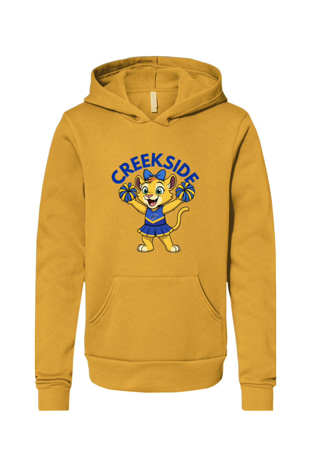 (YOUTH) Bella + Canvas Sponge Fleece Pullover Hoodie - Roary Cheer